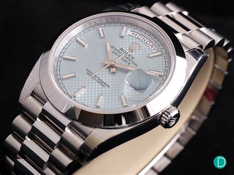 rolex 36mm day date platinum|Rolex Day-Date platinum price.